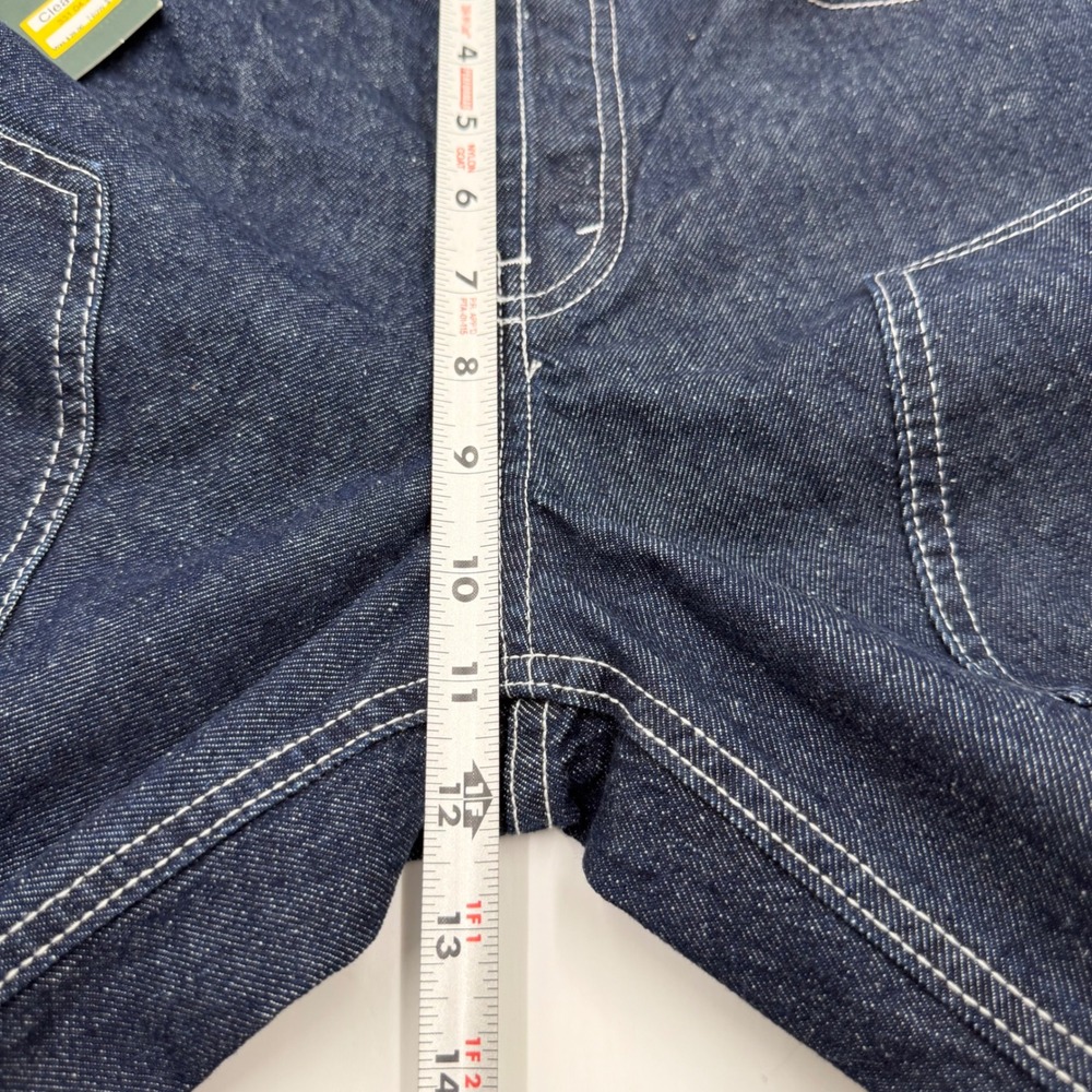 Wild Fable High Rise Straight Carpenter Jeans Dark Wash Contrast Stitch 6/32 - Picture 8 of 11